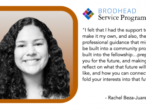 ICS major on "Learning Resilience through Service" 